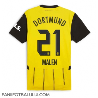 Borussia Dortmund Donyell Malen #21 Tricou Fotbal Replică 2024-25 Barbati Acasa